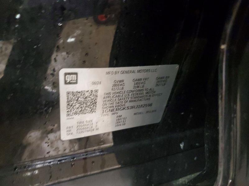 Aukcja sprzedaży 2024 Chevrolet Traverse, vin: 1GNERGKS3RJ182598, numer aukcji: 75445345