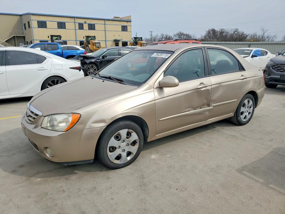 Продаж на аукціоні авто 2005 Kia Spectra, vin: KNAFE121255193525, номер лоту: 76439115