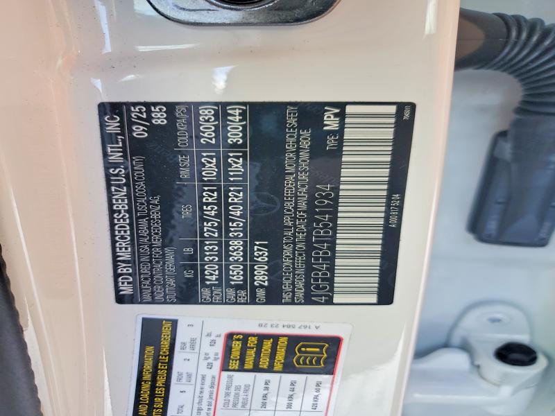 74468455 :رقم المزاد ، 4JGFB4FB4TB541934 vin ، 2026 Mercedes-benz Gle 350 4m مزاد بيع