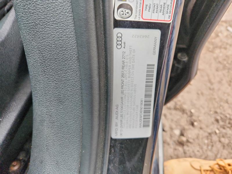 2014 Audi A6 მანქანა იყიდება აუქციონზე, vin: WAUGFAFCXEN018081, აუქციონის ნომერი: 77921795