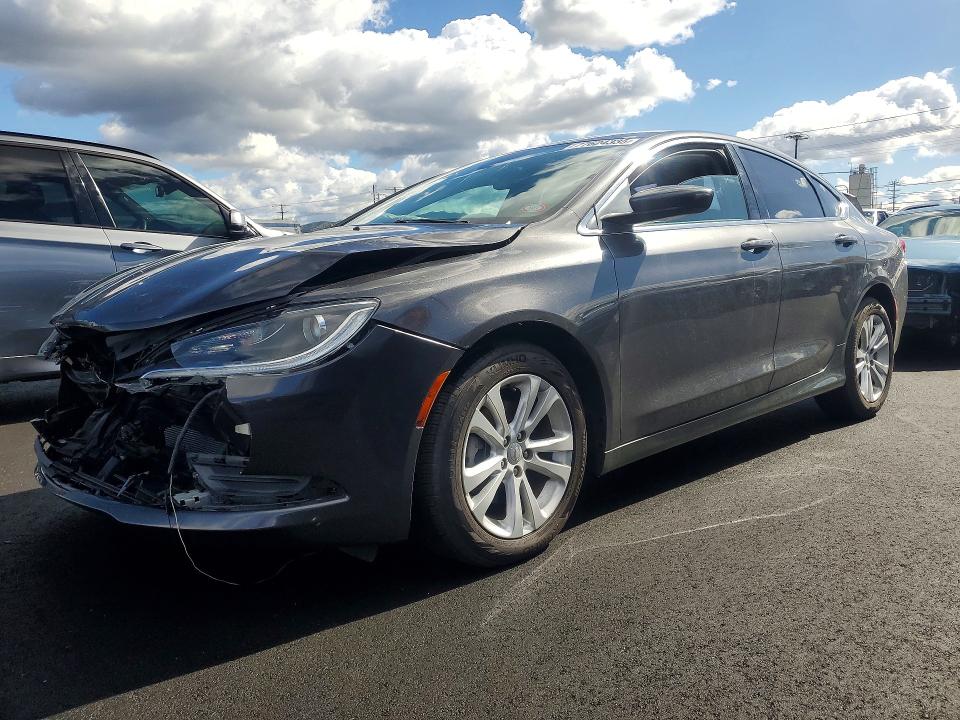 77624335 :رقم المزاد ، 1C3CCCABXFN567659 vin ، 2015 Chrysler 200 مزاد بيع