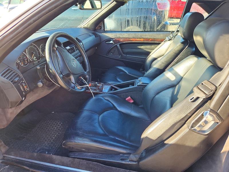1999 Mercedes-benz Sl მანქანა იყიდება აუქციონზე, vin: WDBFA68F7XF186287, აუქციონის ნომერი: 76798075