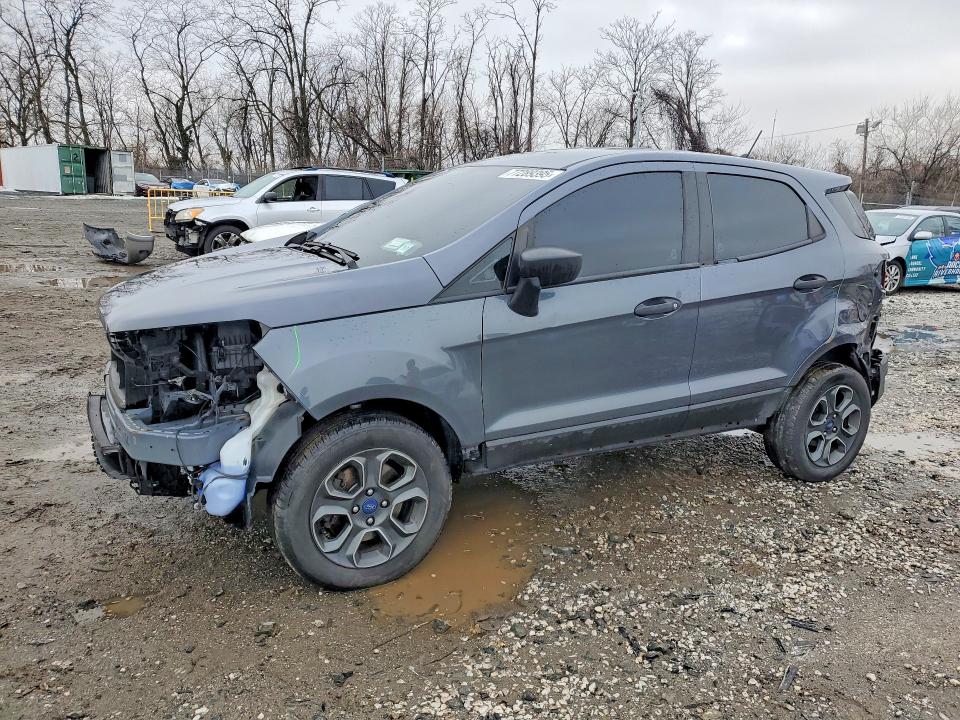 2021 Ford Ecosport მანქანა იყიდება აუქციონზე, vin: MAJ6S3FL4MC456293, აუქციონის ნომერი: 77289395