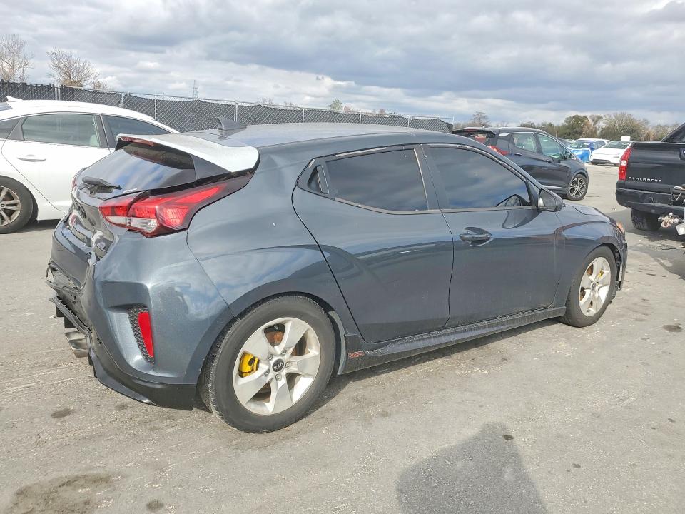 2019 Hyundai Veloster მანქანა იყიდება აუქციონზე, vin: KMHTH6AB7KU007141, აუქციონის ნომერი: 77845385
