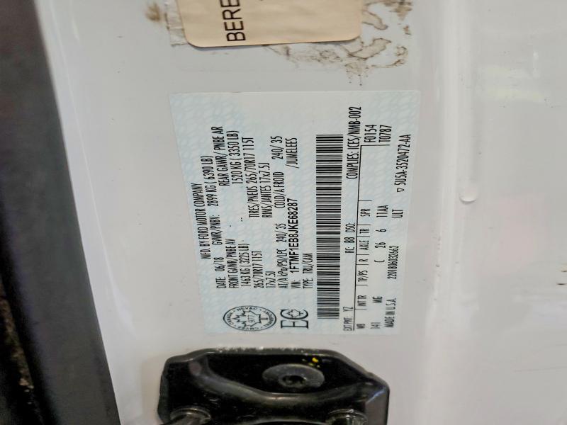 78611655 :رقم المزاد ، 1FTMF1EB8JKE68287 vin ، 2018 Ford F150 مزاد بيع