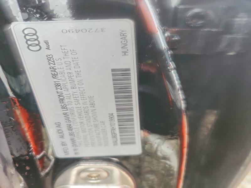 Продажа на аукционе авто 2017 Audi A3, vin: WAUJ8GFFXH1019904, номер лота: 77571665