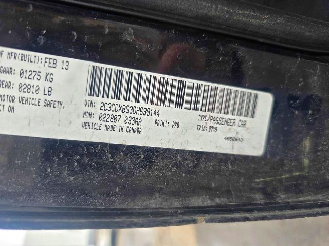 2013 Dodge Charger Se მანქანა იყიდება აუქციონზე, vin: 2C3CDXBG3DH639144, აუქციონის ნომერი: 78150435