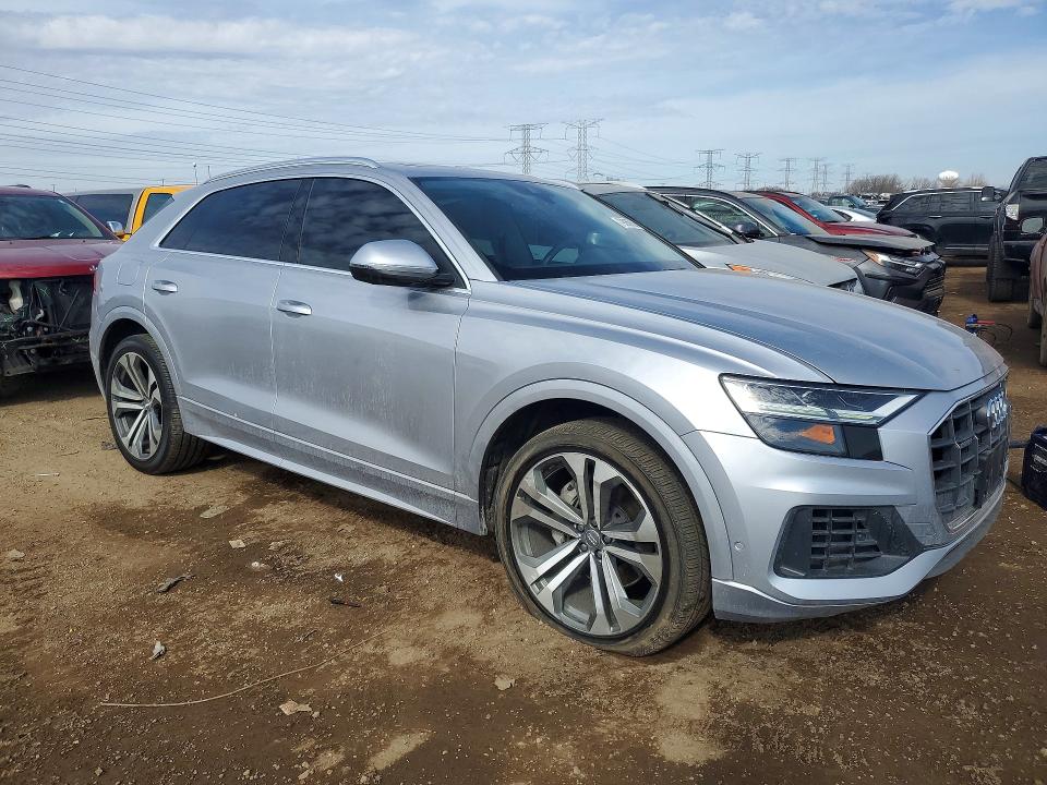 2020 Audi Q8 მანქანა იყიდება აუქციონზე, vin: WA1BVAF10LD019350, აუქციონის ნომერი: 79060635