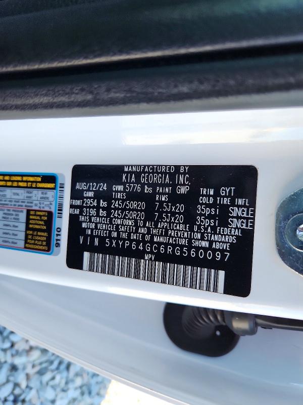 Продаж на аукціоні авто 2024 Kia Telluride, vin: 5XYP64GC6RG560097, номер лоту: 77172785