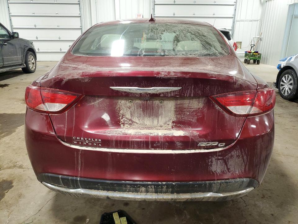 74087285 :رقم المزاد ، 1C3CCCCB0FN592258 vin ، 2015 Chrysler 200 مزاد بيع