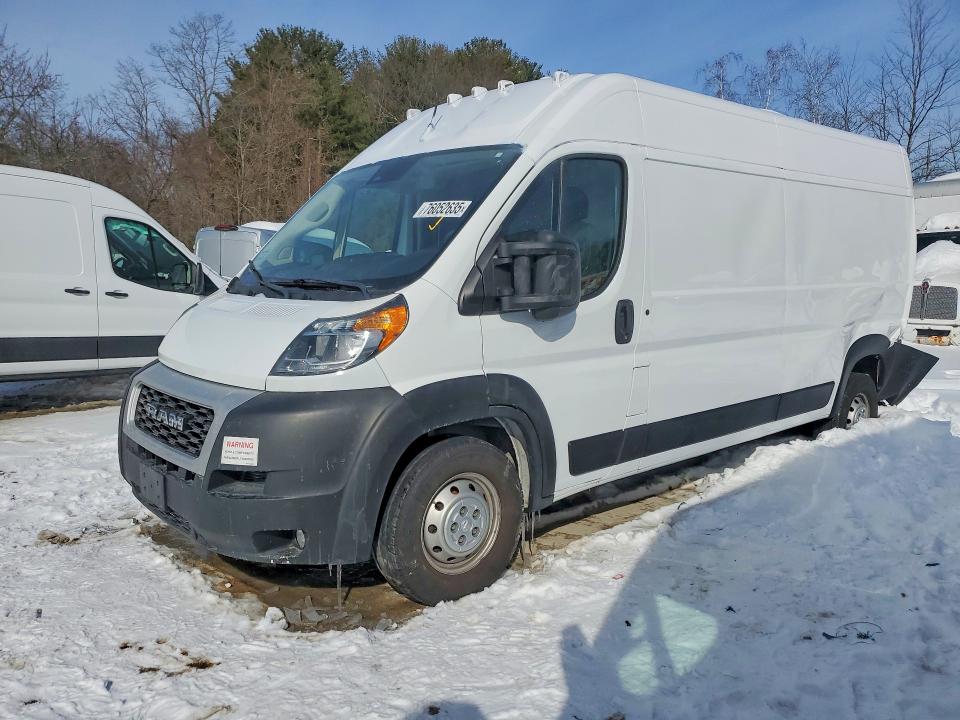 2022 Ram Promaster 2500 მანქანა იყიდება აუქციონზე, vin: 3C6LRVDG6NE116591, აუქციონის ნომერი: 76052635