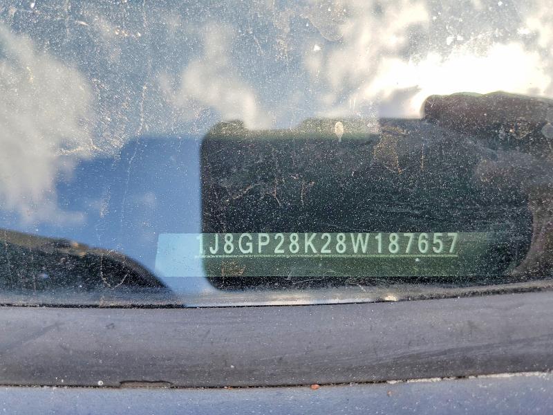 2008 Jeep Liberty მანქანა იყიდება აუქციონზე, vin: 1J8GP28K28W187657, აუქციონის ნომერი: 78970065