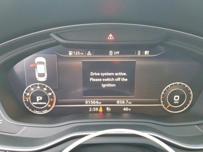 2019 Audi A5 მანქანა იყიდება აუქციონზე, vin: WAUFNCF50KA009646, აუქციონის ნომერი: 79063545