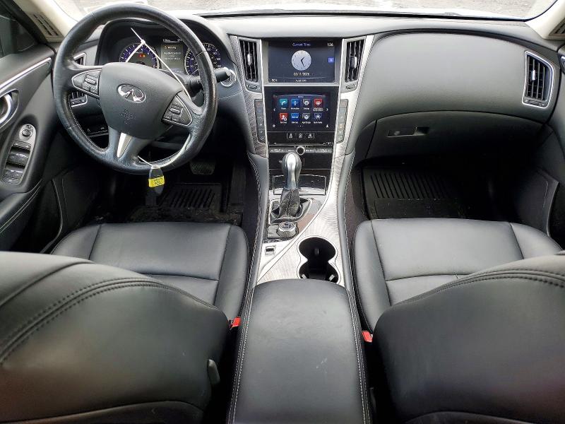 76604135 :رقم المزاد ، JN1BV7AR9FM394358 vin ، 2015 Infiniti Q50 مزاد بيع