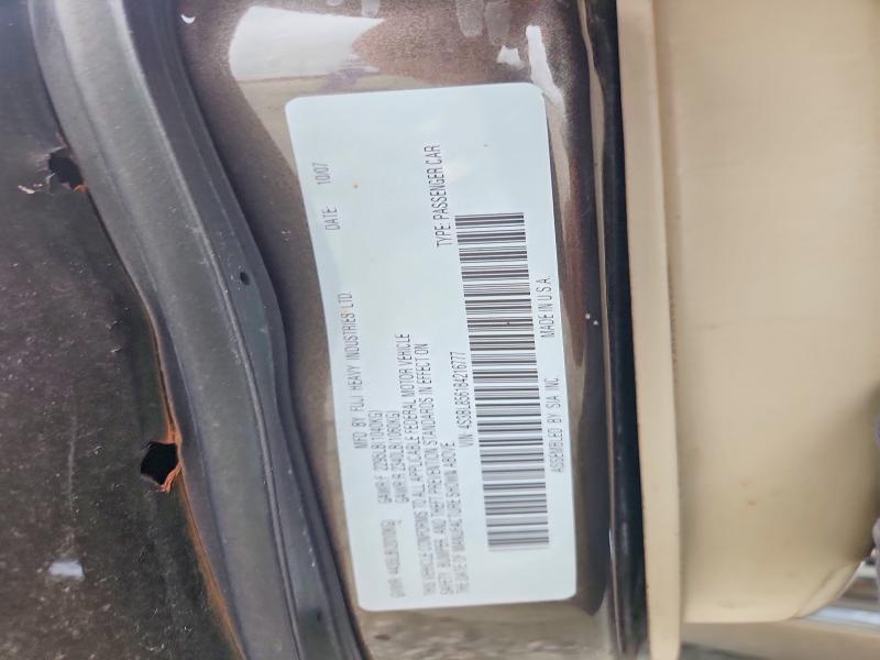 2008 Subaru Legacy მანქანა იყიდება აუქციონზე, vin: 4S3BL856184216777, აუქციონის ნომერი: 78867305