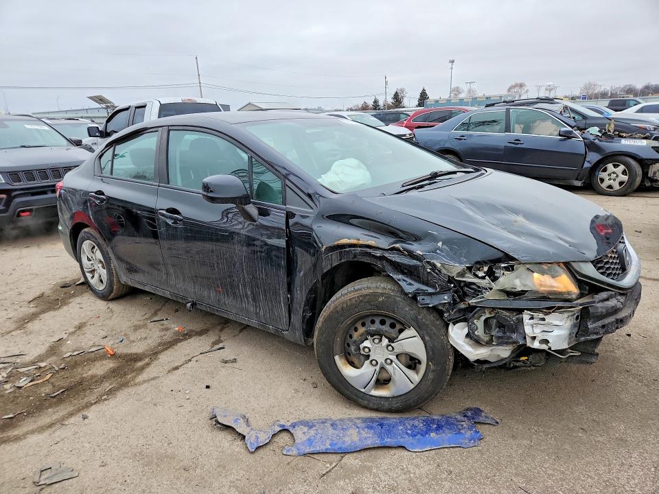 Продажа на аукционе авто 2013 Honda Civic, vin: 19XFB2F53DE075596, номер лота: 77611815