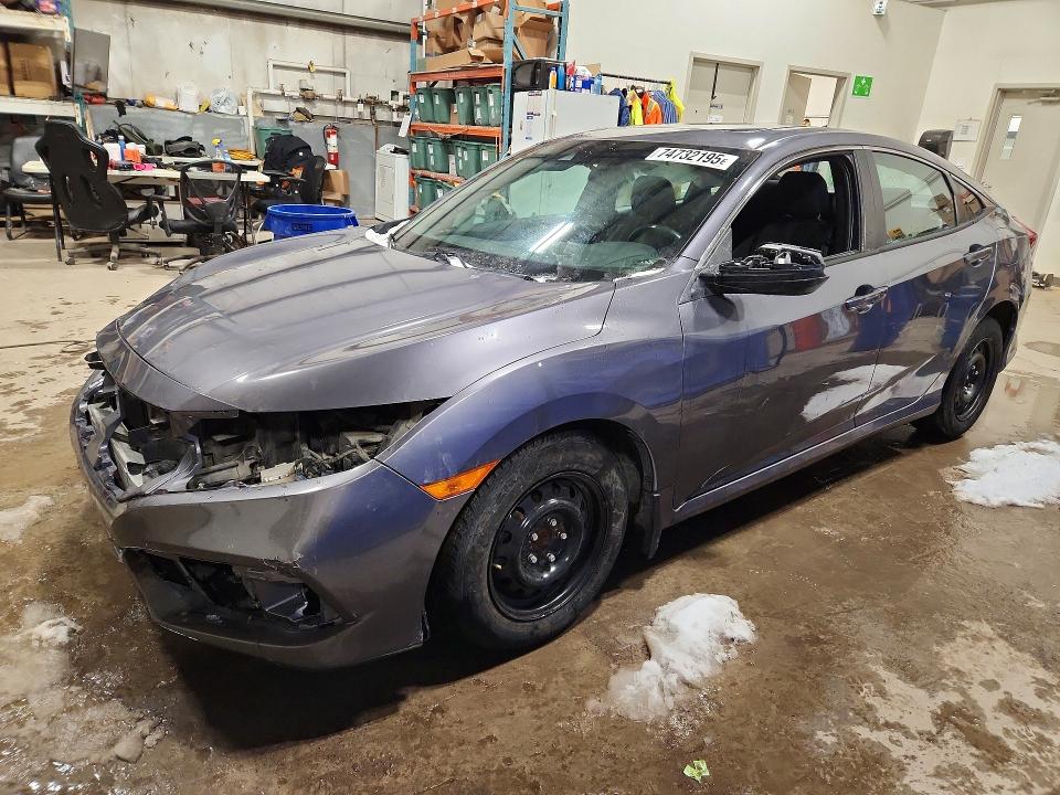 Продажа на аукционе авто 2019 Honda Civic, vin: 2HGFC2F87KH030820, номер лота: 74732195
