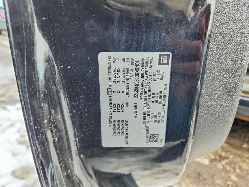 Aukcja sprzedaży 2012 Chevrolet Tahoe, vin: 1GNSKBE09CR102122, numer aukcji: 78736355