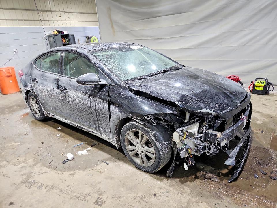 2018 Hyundai Elantra მანქანა იყიდება აუქციონზე, vin: 5NPD84LF0JH377479, აუქციონის ნომერი: 75910165