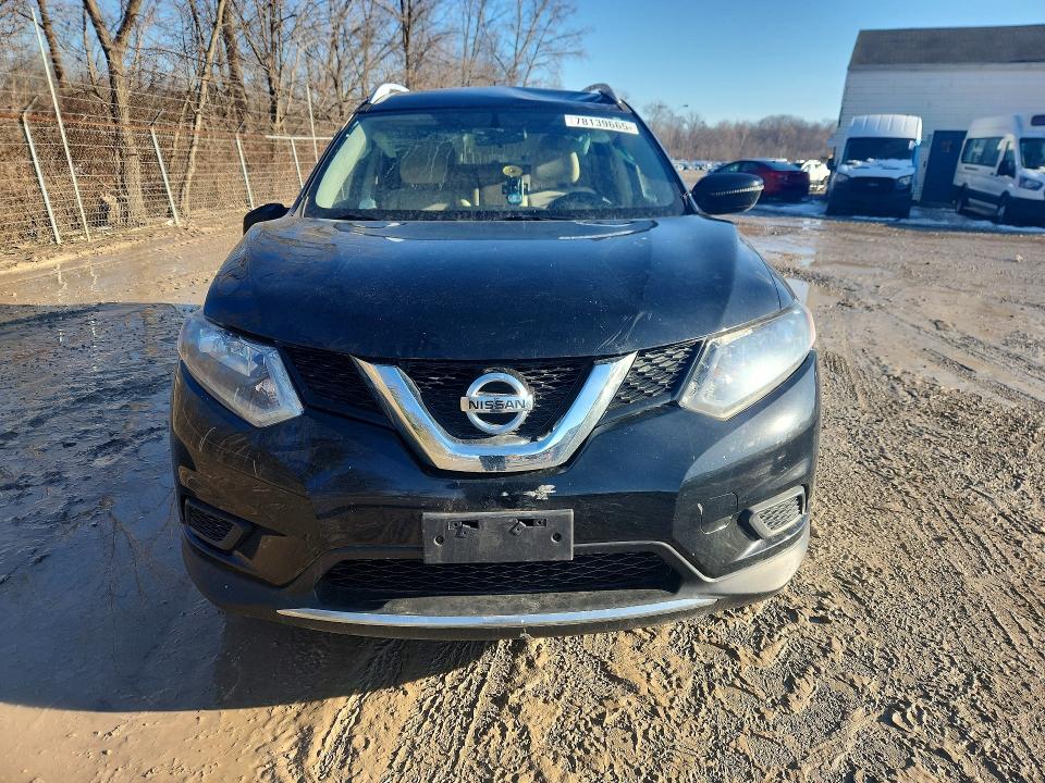 2016 Nissan Rogue მანქანა იყიდება აუქციონზე, vin: JN8AT2MV2GW154847, აუქციონის ნომერი: 78139665