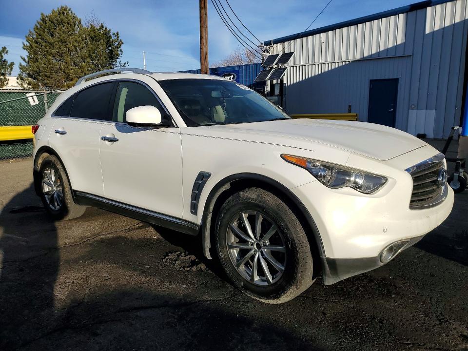 2013 Infiniti Fx37 მანქანა იყიდება აუქციონზე, vin: JN8CS1MW1DM173301, აუქციონის ნომერი: 78673145