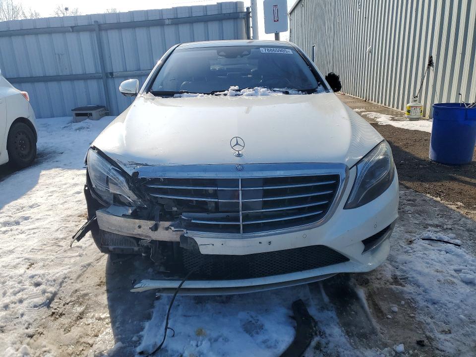 Auction sale of the 2015 Mercedes-benz S, vin: WDDUF8FB1FA159707, lot number: 78865905