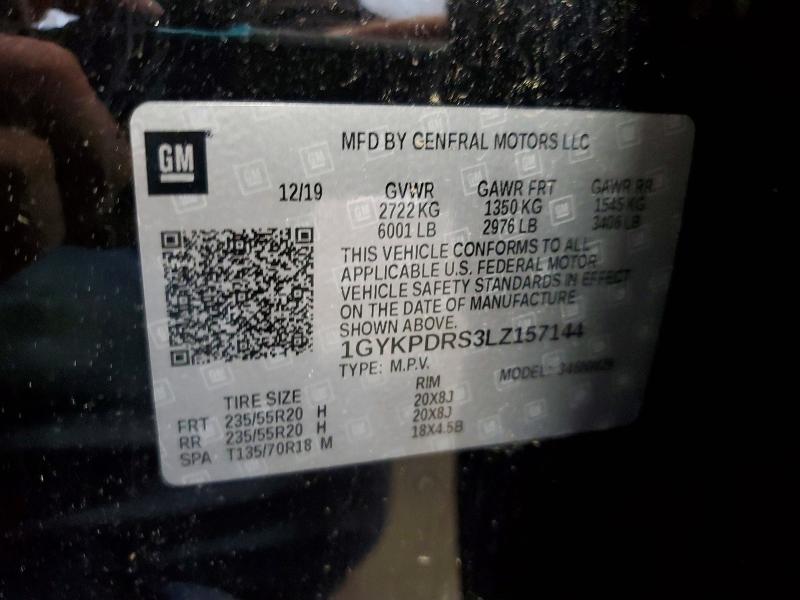 Aukcja sprzedaży 2020 Cadillac Xt6, vin: 1GYKPDRS3LZ157144, numer aukcji: 78740655