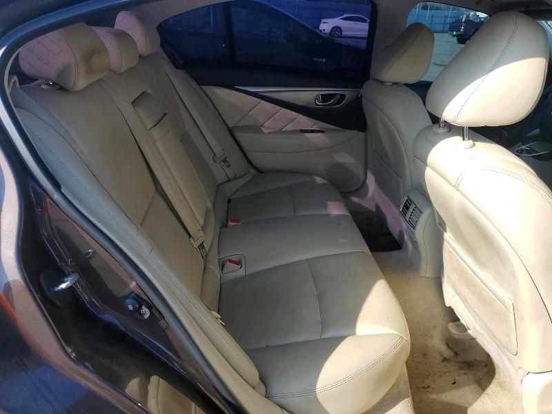 2014 Infiniti Q50 მანქანა იყიდება აუქციონზე, vin: JN1BV7AP3EM676928, აუქციონის ნომერი: 75507355