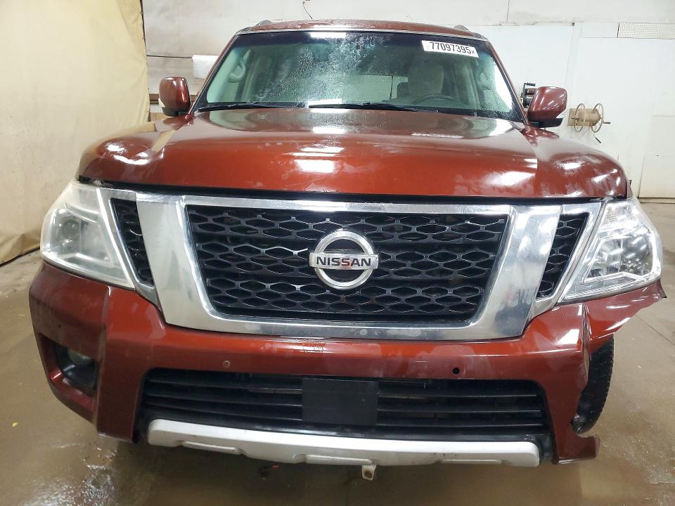 77097395 :رقم المزاد ، JN8AY2NC9J9550536 vin ، 2018 Nissan Armada مزاد بيع