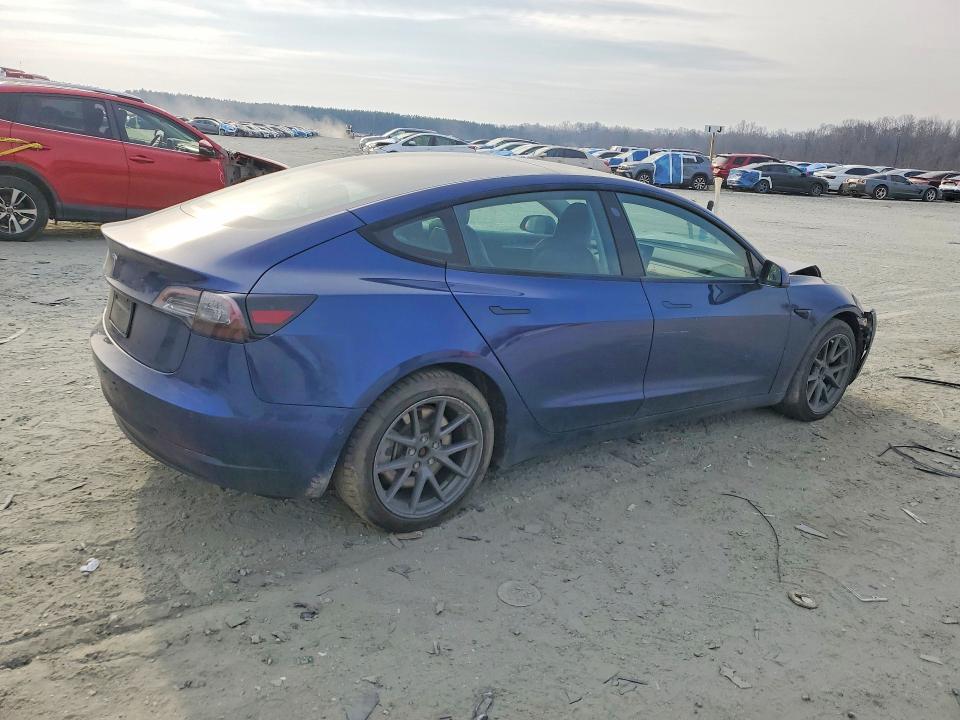 78380265 :رقم المزاد ، 5YJ3E1EAXNF191215 vin ، 2022 Tesla Model 3 مزاد بيع