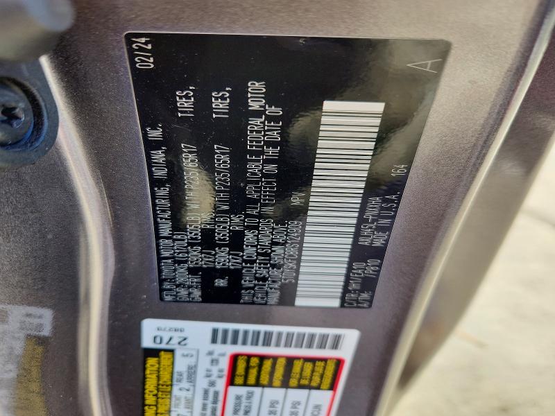 79356815 :رقم المزاد ، 5TDYSKFC8RS124909 vin ، 2024 Toyota Sienna مزاد بيع