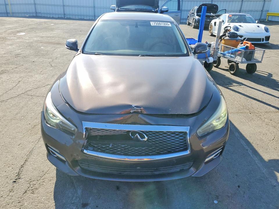 2014 Infiniti Q50 მანქანა იყიდება აუქციონზე, vin: JN1BV7AP3EM676928, აუქციონის ნომერი: 75507355