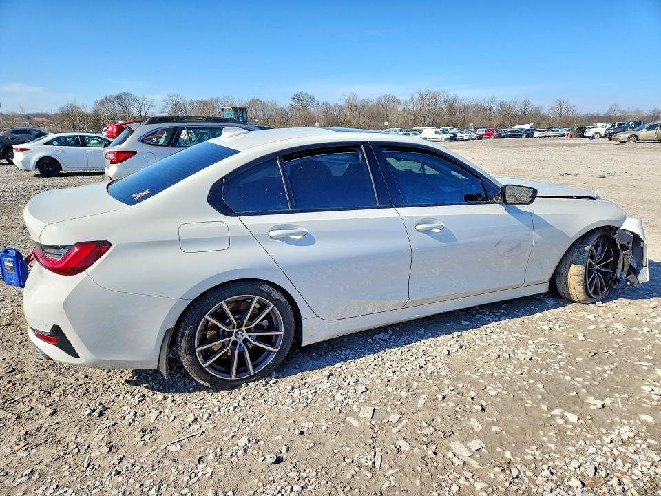 2022 Bmw 330i მანქანა იყიდება აუქციონზე, vin: 3MW5R1J00N8C52924, აუქციონის ნომერი: 75699315