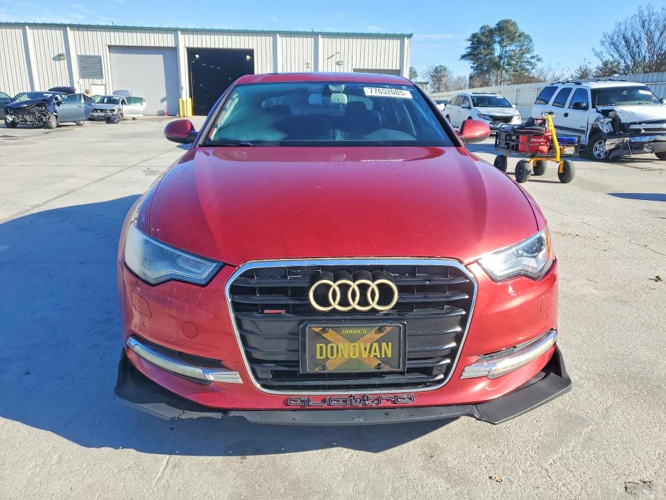 2012 Audi A6 მანქანა იყიდება აუქციონზე, vin: WAUGGAFC0CN039726, აუქციონის ნომერი: 77652005
