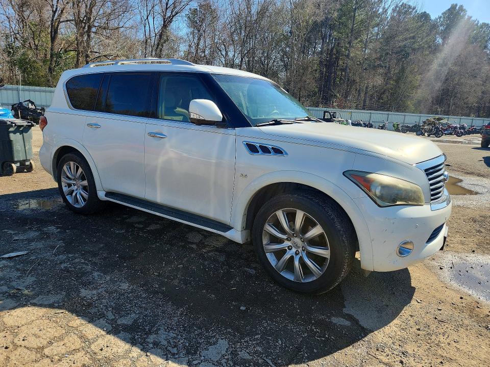 75397425 :رقم المزاد ، JN8AZ2NF2E9551265 vin ، 2014 Infiniti Qx80 مزاد بيع