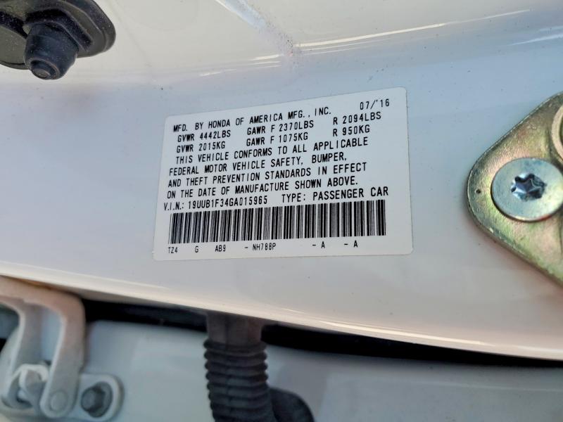 Продажа на аукционе авто 2016 Acura Tlx, vin: 19UUB1F34GA015965, номер лота: 76414025