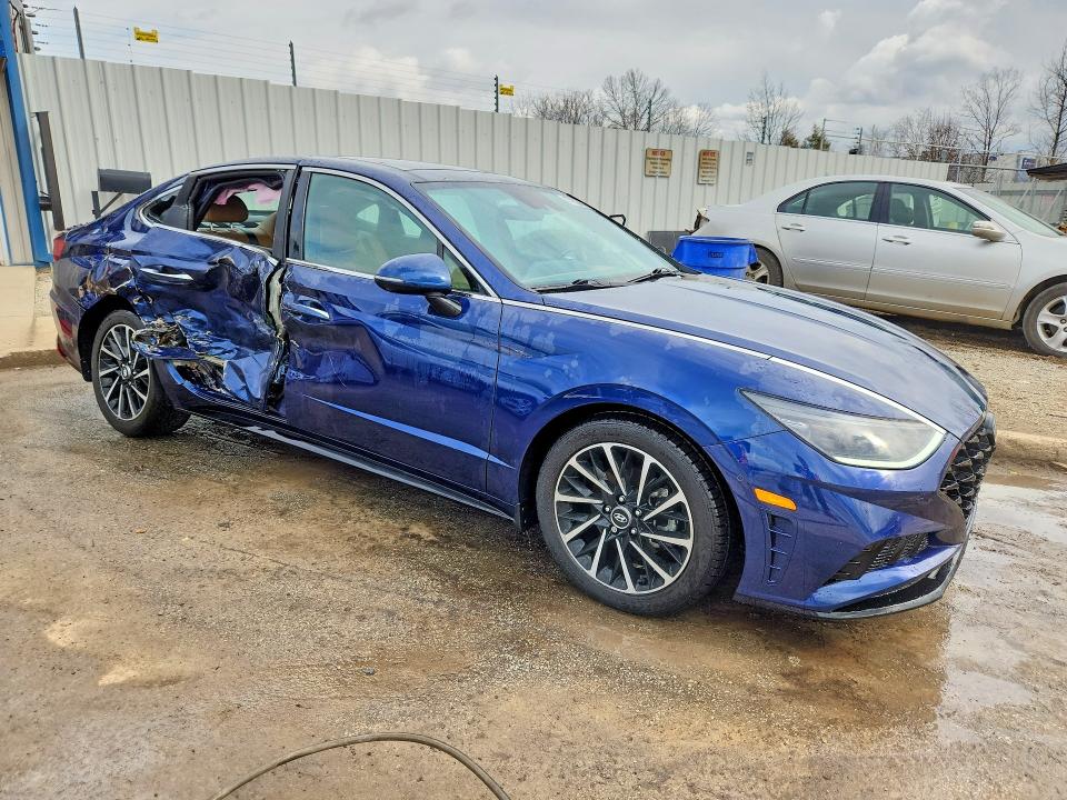 Продажа на аукционе авто 2021 Hyundai Sonata, vin: 5NPEH4J21MH080889, номер лота: 77938835