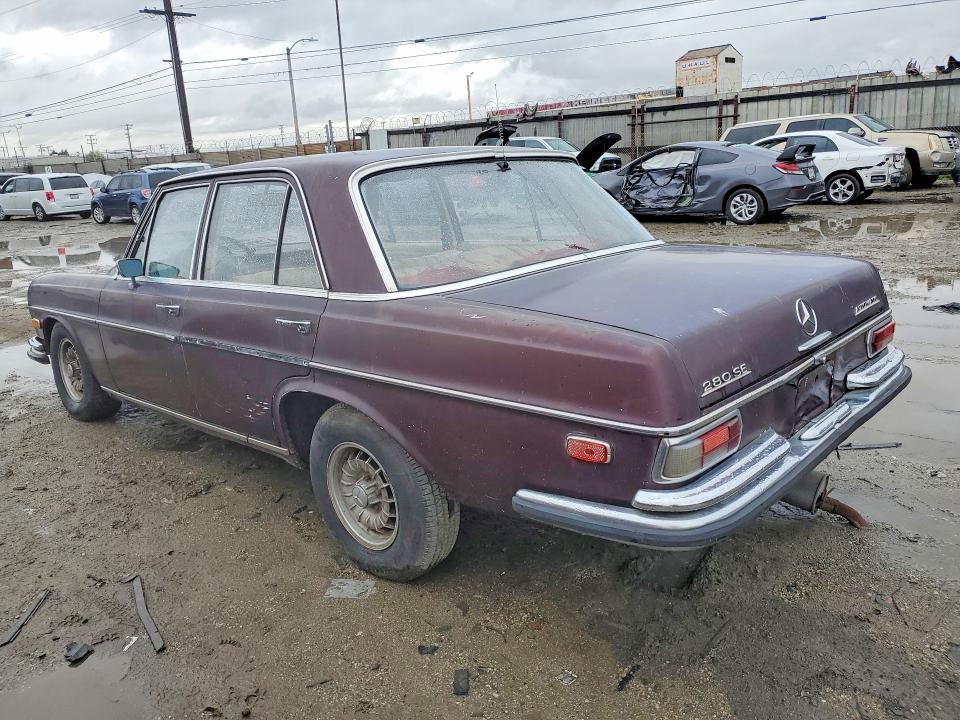 77532055 :رقم المزاد ، 10801812023868 vin ، 1969 Mercedes-benz 280 Se مزاد بيع