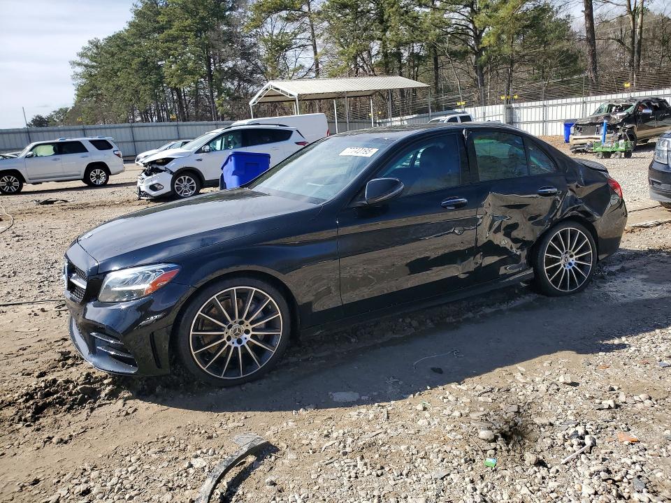 77740195 :رقم المزاد ، 55SWF8DB0KU304483 vin ، 2019 Mercedes-benz C مزاد بيع