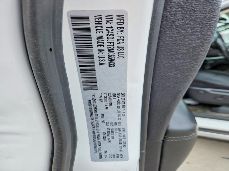 2021 Dodge Durango მანქანა იყიდება აუქციონზე, vin: 1C4SDJFT2MC659433, აუქციონის ნომერი: 78620495