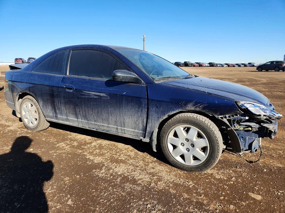 2002 Honda Civic მანქანა იყიდება აუქციონზე, vin: 1HGEM22502L813162, აუქციონის ნომერი: 76891855