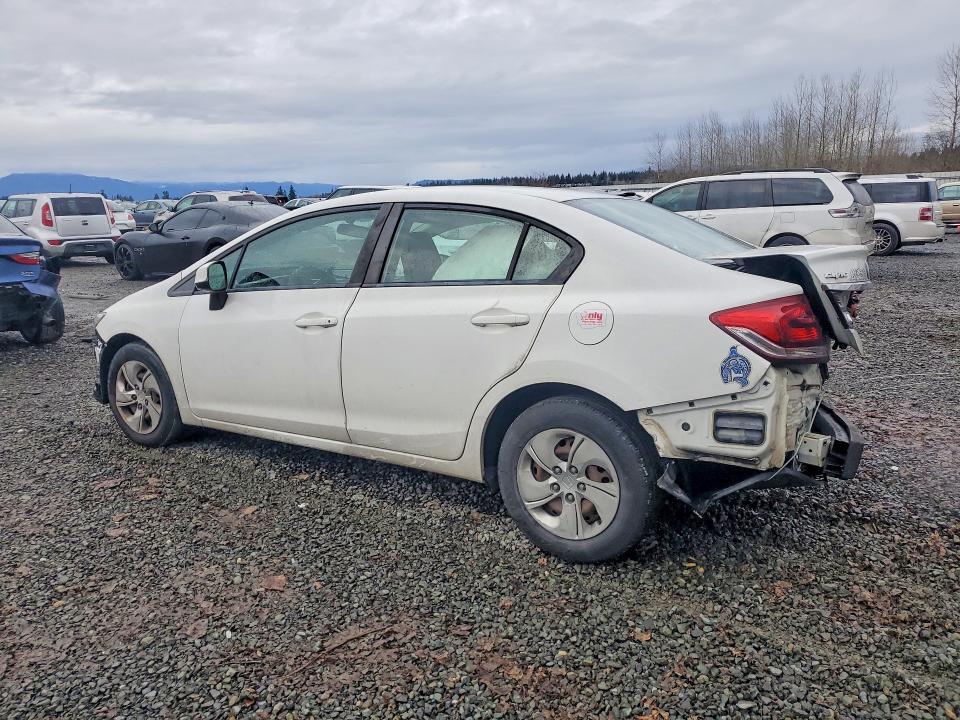 Продажа на аукционе авто 2013 Honda Civic, vin: 2HGFB2F51DH530998, номер лота: 78601645