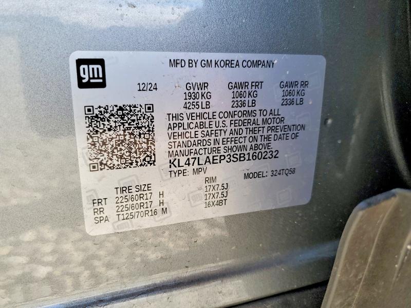 Продаж на аукціоні авто 2025 Buick Envista, vin: KL47LAEP3SB160232, номер лоту: 77988145