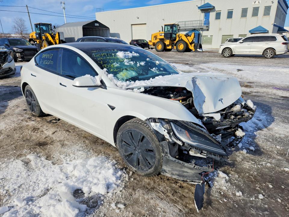 Продаж на аукціоні авто 2024 Tesla Model 3, vin: LRW3E7EB3RC102600, номер лоту: 75598575
