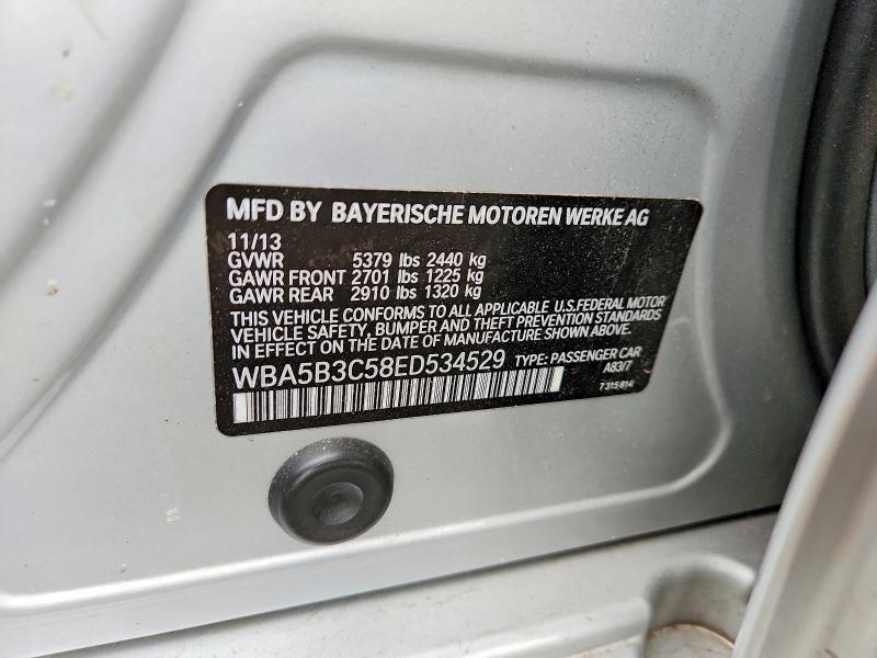 Продажа на аукционе авто 2014 Bmw 535, vin: WBA5B3C58ED534529, номер лота: 76923965