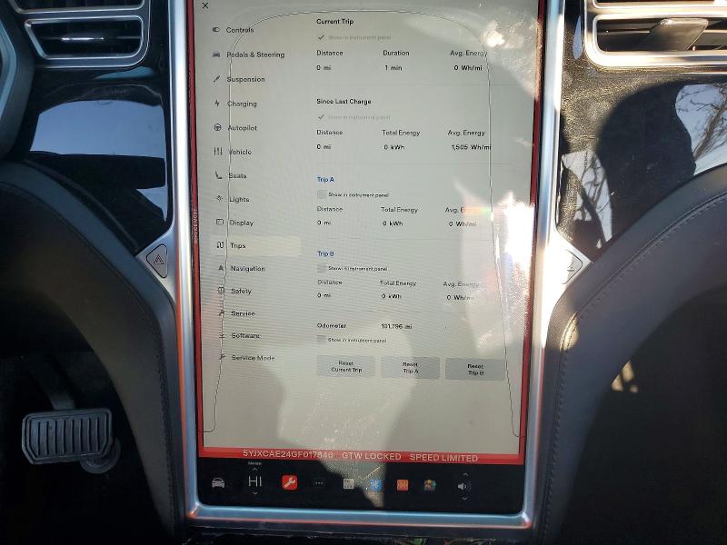 Продажа на аукционе авто 2016 Tesla Model X, vin: 5YJXCAE24GF017840, номер лота: 74421775
