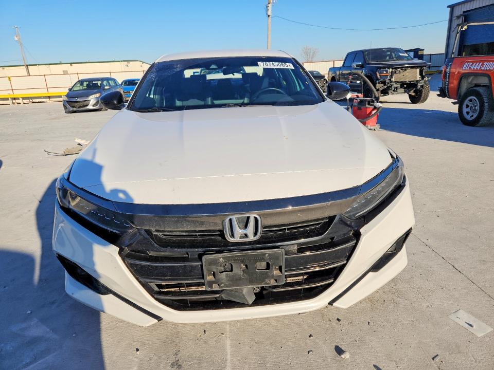 2021 Honda Accord მანქანა იყიდება აუქციონზე, vin: 1HGCV1F37MA096765, აუქციონის ნომერი: 78745065