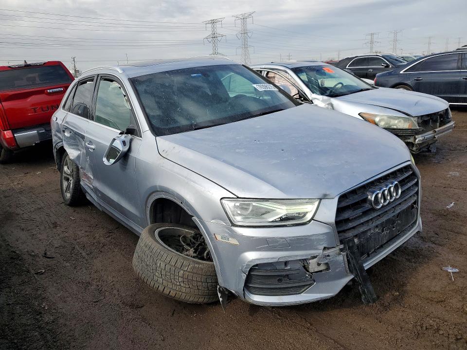 2016 Audi Q3 მანქანა იყიდება აუქციონზე, vin: WA1EFCFS2GR007661, აუქციონის ნომერი: 76396275