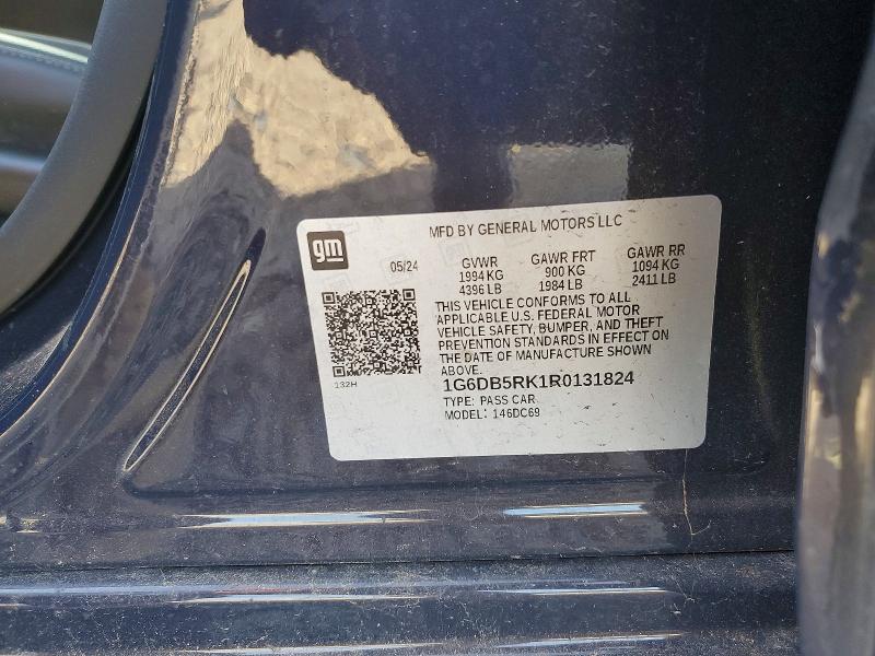 Продажа на аукционе авто 2024 Cadillac Ct4, vin: 1G6DB5RK1R0131824, номер лота: 76141045