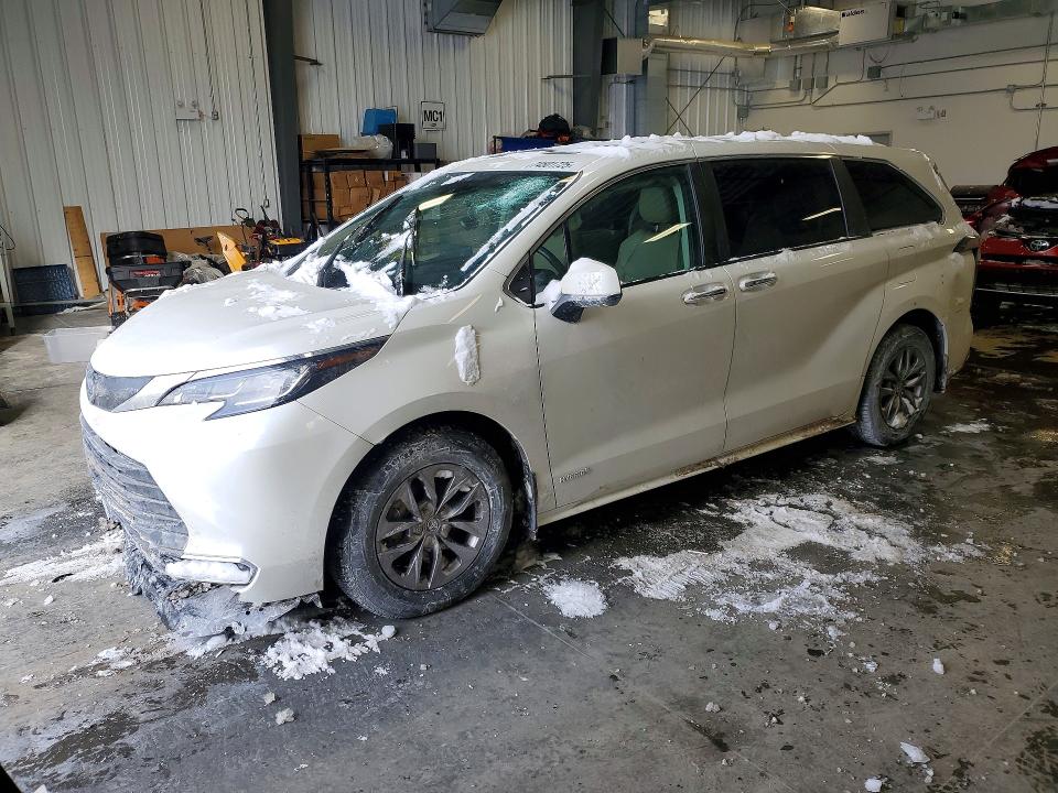 2021 Toyota Sienna მანქანა იყიდება აუქციონზე, vin: 5TDGRKEC0MS009836, აუქციონის ნომერი: 74501725